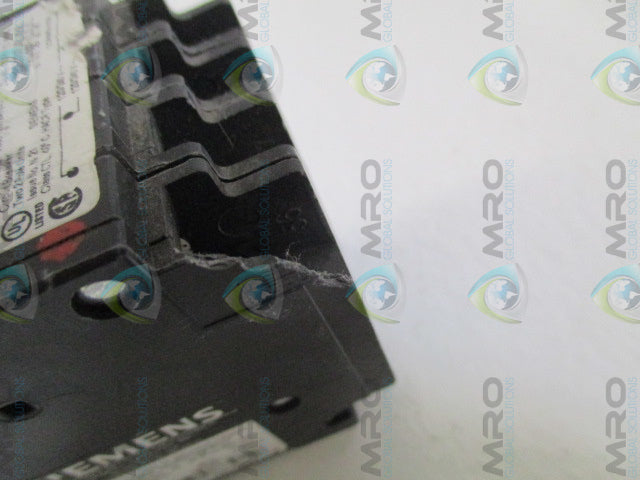 SIEMENS Q21515CT2 CIRCUIT BREAKER 15-15A (AS PICTURED) *NEW NO BOX*