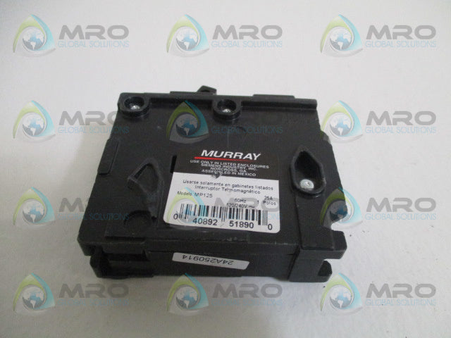 MURRAY MP125 CIRCUIT BREAKER 25A *NEW NO BOX*