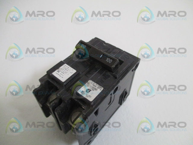 SIEMENS Q2100R CIRCUIT BREAKER 100A *NEW NO BOX*