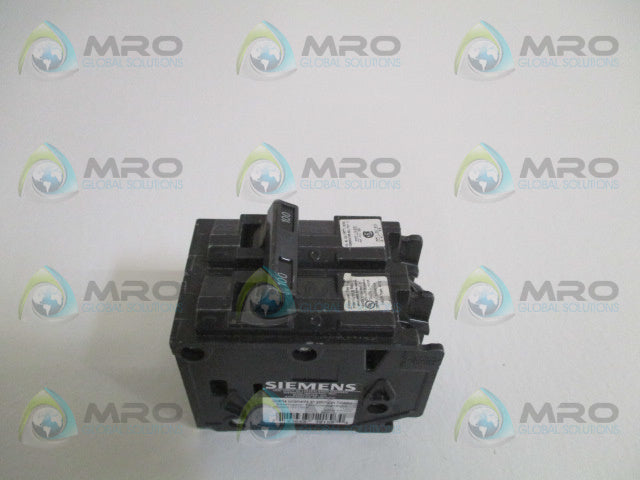 SIEMENS Q2100R CIRCUIT BREAKER 100A (AS PICTURED) *NEW NO BOX*