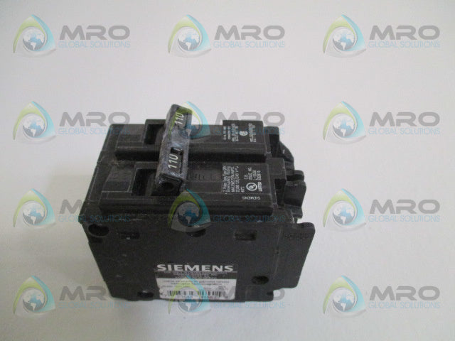 SIEMENS Q2110H CIRCUIT BREAKER 110A (AS PICTURED) *USED*