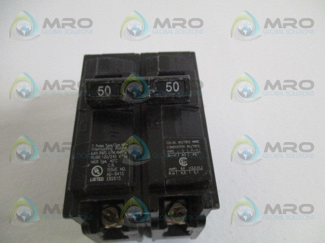 MURRAY MP250 CIRCUIT BREAKER 50A *NEW NO BOX*