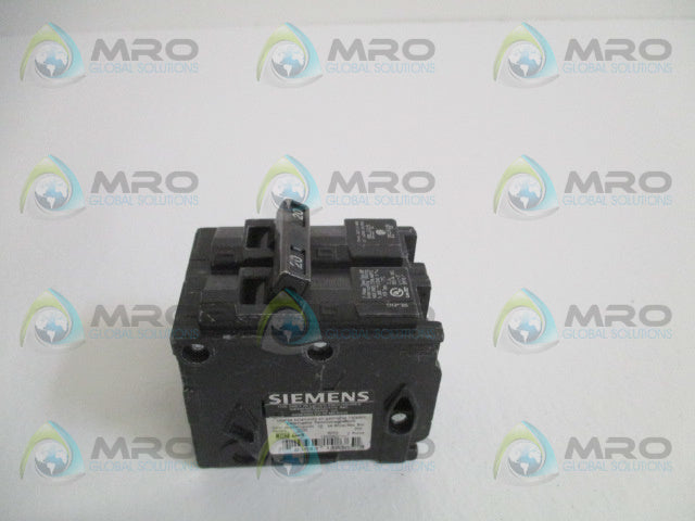SIEMENS Q220 CIRCUIT BREAKER 20A *USED*