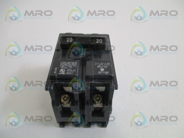 SIEMENS Q220 CIRCUIT BREAKER 20A *USED*
