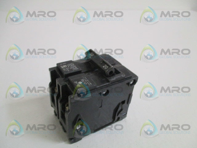 SIEMENS Q220 CIRCUIT BREAKER 20A *USED*