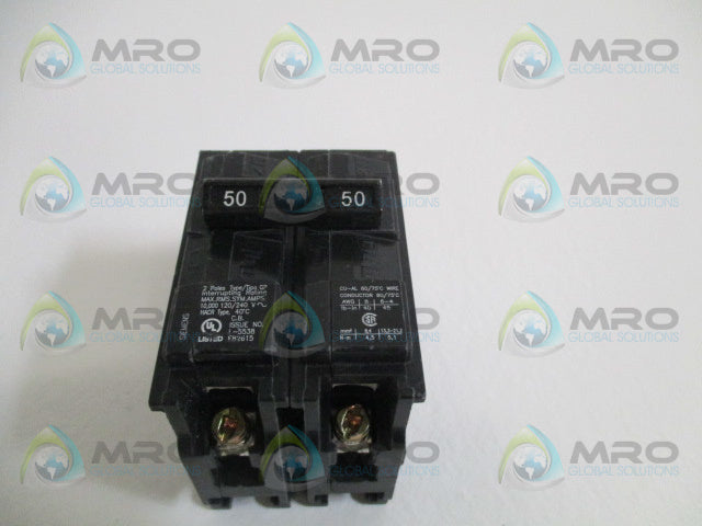 SIEMENS Q250 CIRCUIT BREAKER 50A * NEW NO BOX *