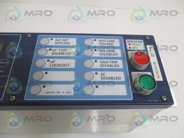 SEL SEL-351S 0351S73H5455421 RELAY METER CONTROL FAULT LOCATOR (REPAIRED) *USED*