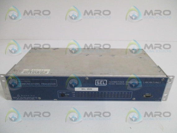 SEL SEL-2020 20203041 COMMUNICATIONS PROCESSOR MODULE *USED*
