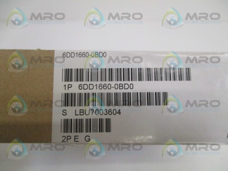 SIEMENS SIMADYN D 6DD1660-0BD0 CS22  * FACTORY SEALED *
