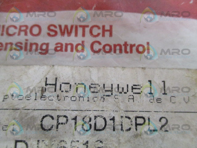 HONEYWELL CP18D1DPL2 PHOTOELECTRIC SWITCH *USED*