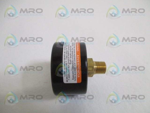 GRAINGER 5WZ11 169805A PRESSURE GAUGE 0-60 PSI *NEW IN BOX*