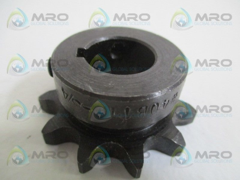 TSUBAKI 40B11F SPROCKET 3/4" *NEW NO BOX*