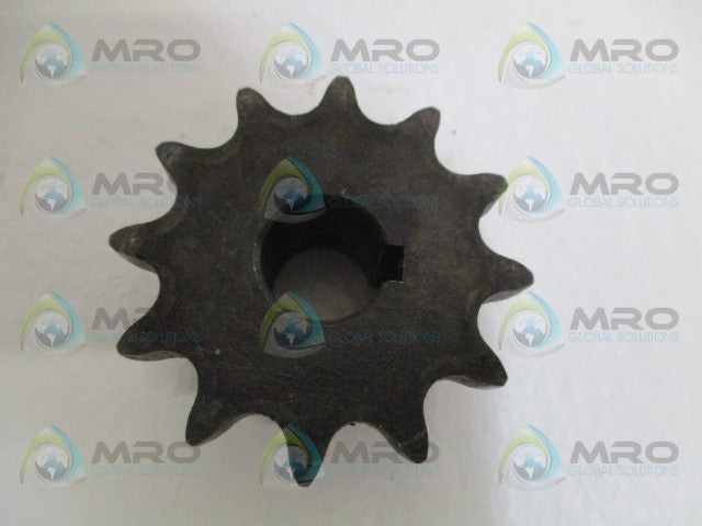 TSUBAKI H40B12F SPROCKET 5/8" *NEW NO BOX*