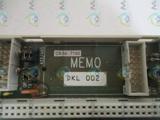 SIGMATEK DKL002 BASE MODULE *USED*