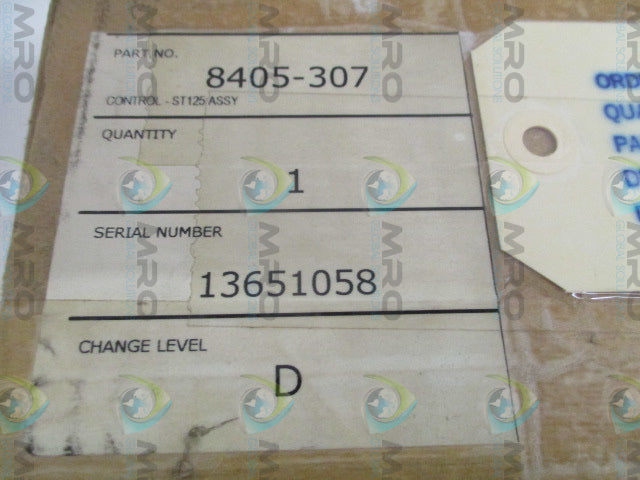 WOODWARD ST125 8405-307 SPEED CONTROL *NEW IN BOX*