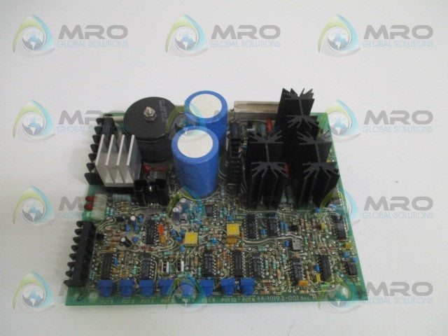 PMI 44-10193-001 POWER SUPPLY BOARD (REPAIRED) *USED*
