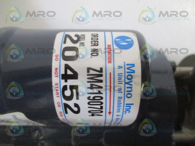 MOYNO 20452 ZM4190704 PUMP ASSEMBLY *NEW NO BOX*