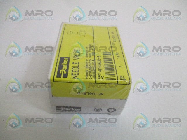 PARKER 4F-V6LR-B NEEDLE VALVE *NEW IN ORIGINAL PACKAGE*