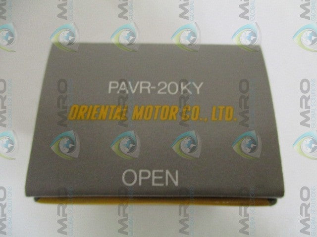 ORIENTAL MOTOR PAVR-20KY SPEED CONTROL RESISTOR VARIABLE *NEW IN BOX*