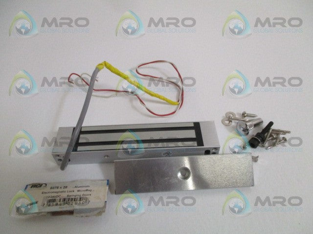 RCI 8375x28 MINIMAG ALUMINUM ELECTROMAGNETIC LOCK *USED*