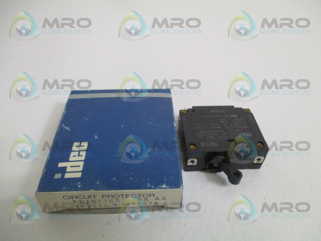 IDEC NRAS1100-5A-AA CIRCUIT PROTECTOR 5A *NEW IN BOX*