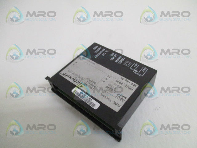 SCHROFF PFM/VME 11005201 POWER SUPPLY *USED*
