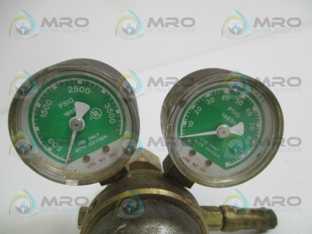 L-TEC R-22-75-540A GAS REGULATOR *USED*