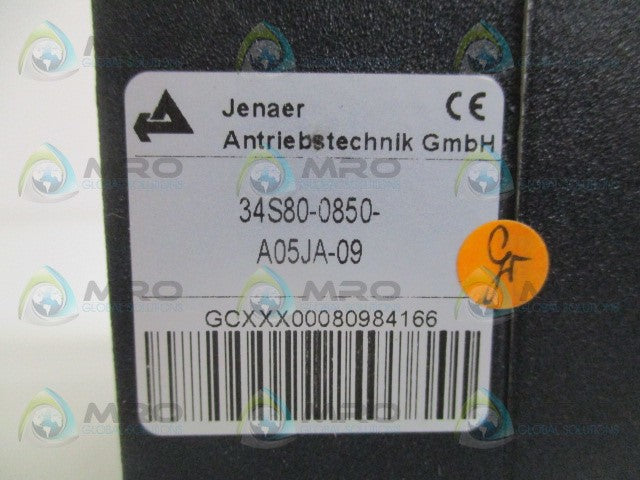 JENAER ANTRIEBSTECHNIK 34S80-0850-A05JA-09 SERVO MOTOR *USED*