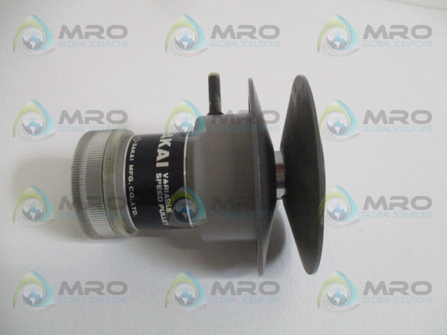SAKAI P-15 251215 VARIABLE SPEED PULLEY 1:4 *NEW NO BOX*