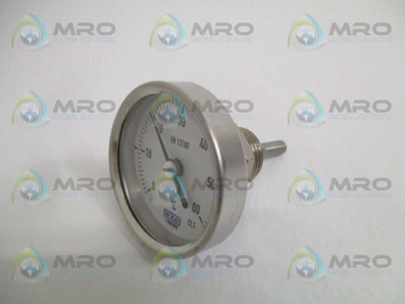 WIKA 1106050058 THERMOMETER 0/60C *NEW NO BOX*