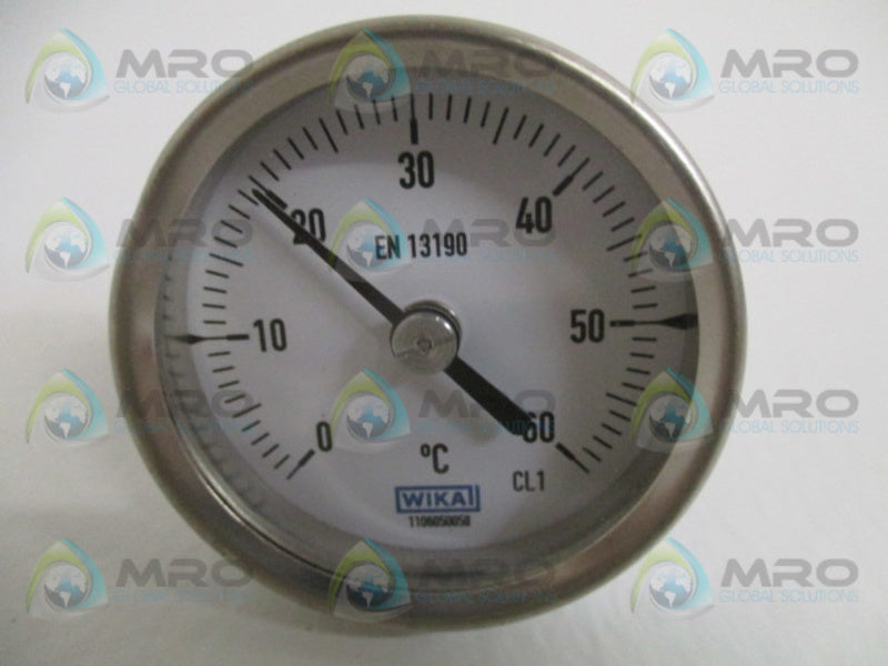 WIKA 1106050058 THERMOMETER 0/60C *NEW NO BOX*