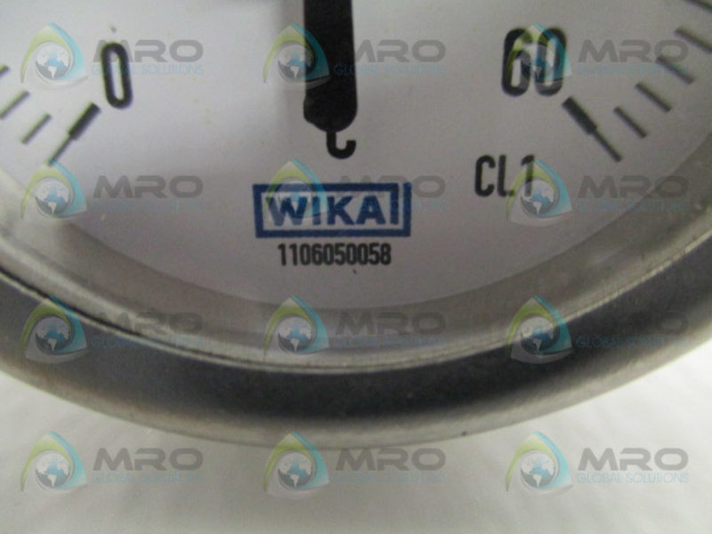 WIKA 1106050058 THERMOMETER 0/60C *NEW NO BOX*