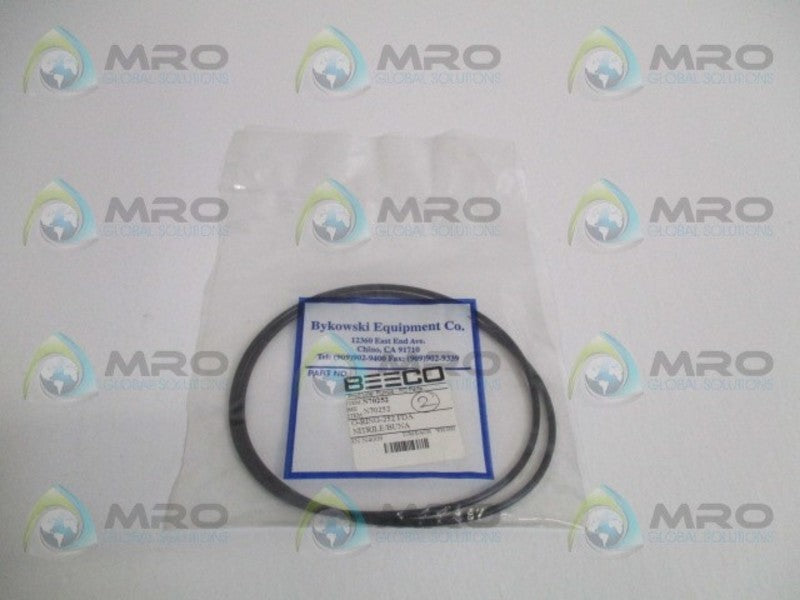 BEECO N70252 O-RING (PKG OF 2) * NEW IN FACTORY BAG *