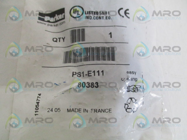 PARKER PS1-E111 SOLENOID VALVE *NEW IN FACTORY BAG*