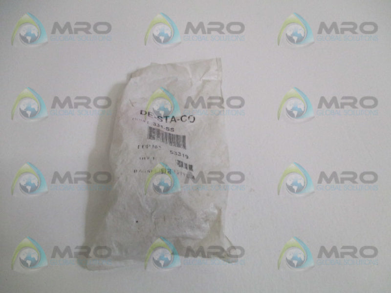 DE-STA-CO 331-SS PULL CLAMP * NEW IN FACTORY BAG *