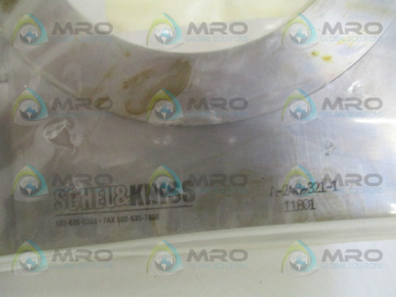 SCHEU&KNISS A-248-321-1 UPPER OIL SLINGER *NEW IN FACTORY BAG*
