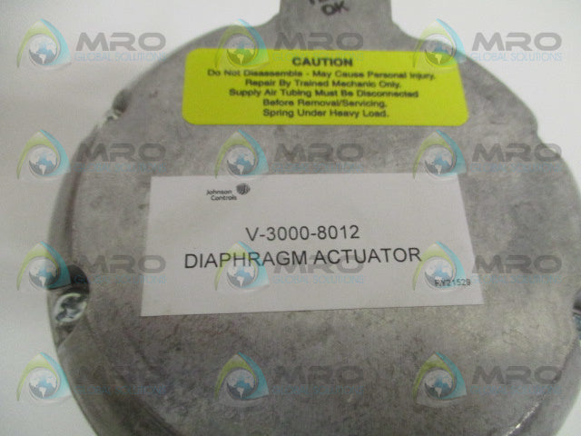 JOHNSON CONTROLS V-3000-8012 VALVE ACTUATOR *NEW IN BOX*