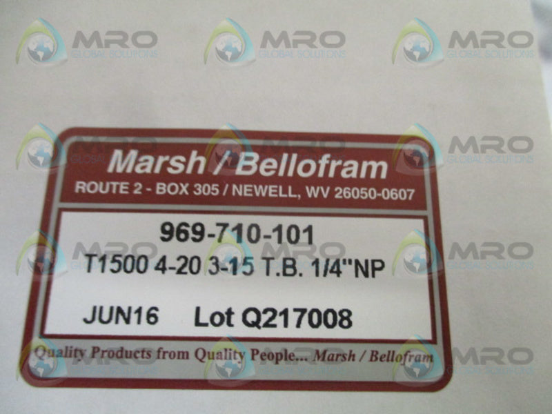MARSH BELLOFRAM 969-710-101 TRANSDUCER *NEW IN BOX*