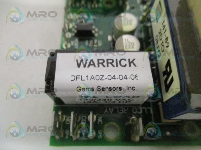 WARRICK CONTROLS DFL1A0Z040406 DUAL FUCTION CONTROLLER *NEW IN BOX*