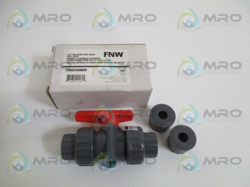 FNW FNW340NED BALL VALVE 1/2" *NEW IN BOX*