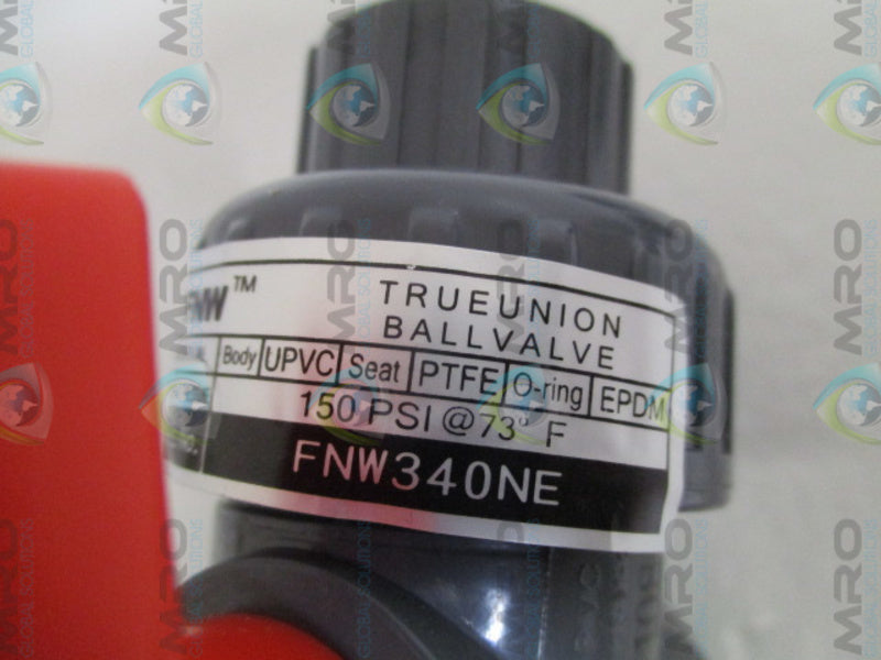 FNW FNW340NED BALL VALVE 1/2" *NEW IN BOX*