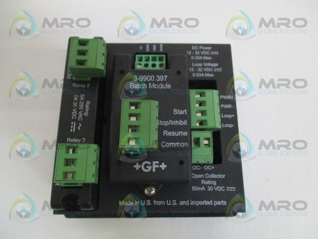 GEORGE FISCHER 3-9900-1BC 159001770 TRANSMITTER BATCH PANEL *NEW IN BOX*