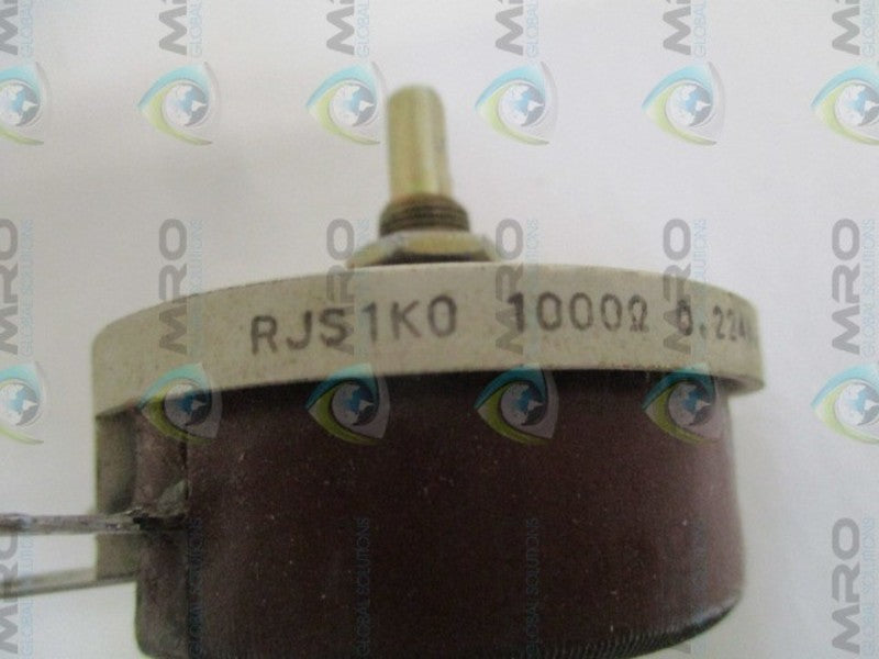 OHMITE RJS1K0 RHEOSTAT 1K OHMS *USED*