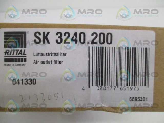 RITTAL SK3240.200 AIR OUTLET FILTER *NEW IN BOX*