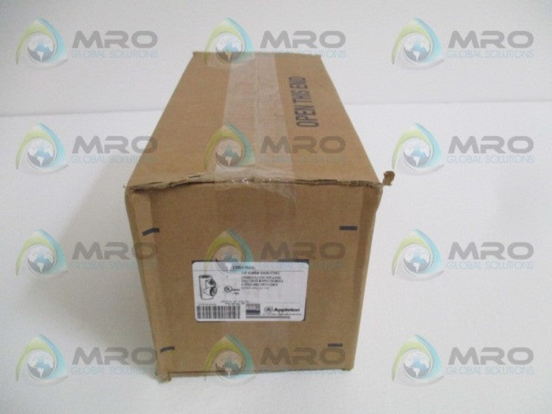 APPLETON EYSEF250AL SEALING FITTINGS 2-1/2" * FACTORY SEALED *