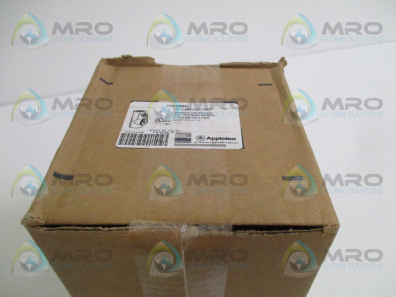 APPLETON EYSEF250AL SEALING FITTINGS 2-1/2" * FACTORY SEALED *