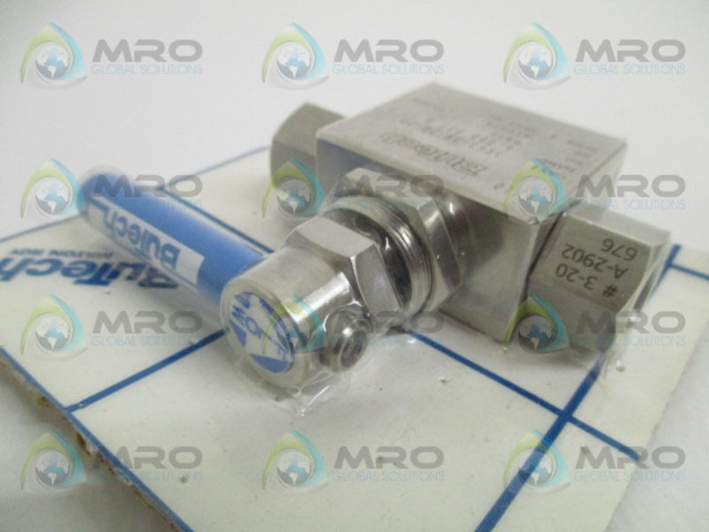 BUTECH 3K63-BN-20-20 PRESSURE BALL VALVE 6,000 PSI * NEW IN ORIGINAL PACKAGE *