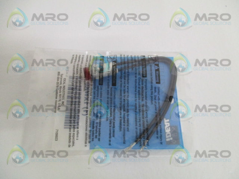 IDEAL 1XWK8 RED INDICATOR LIGHT * NEW IN FACTORY BAG *