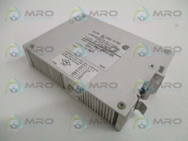 MOORE SIX/4-20MA/4-20MA/12-42DC[DIN] SIGNAL ISOLATOR *USED*