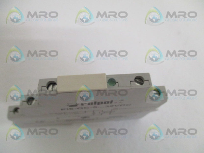 RELPOL PI6-OC-5 INTERFACE RELAY 32VDC *NEW NO BOX*